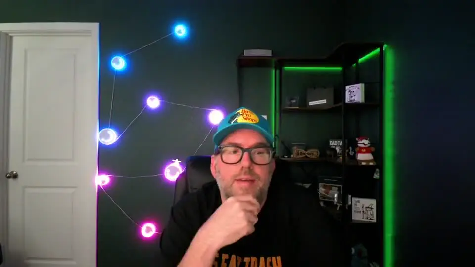 Todd direct to camera in his studio