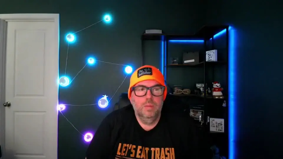 Todd direct to camera in his studio